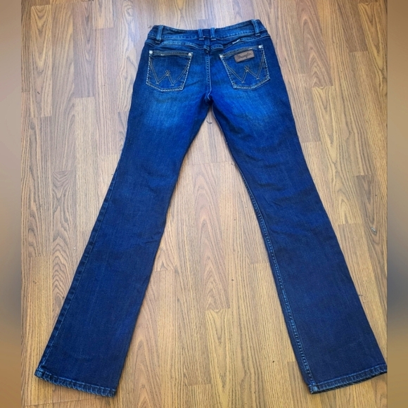 Y2K Wrangler Women’s Bootcut Jeans 5/6 x 36 – Long Inseam Western Style - Picture 10 of 13
